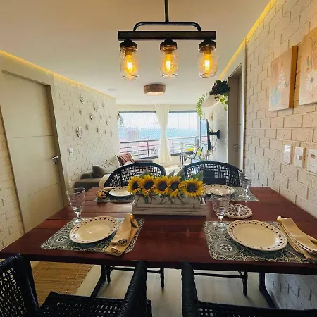 Apartamento Flat Luxuoso Alto Padrao Frente Mar Com 2 No Iate Plaza