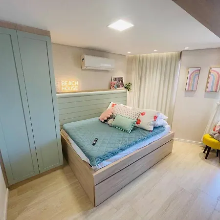 Apartamento Flat Luxuoso Alto Padrao Frente Mar Com 2 No Iate Plaza Fortaleza (Ceara)