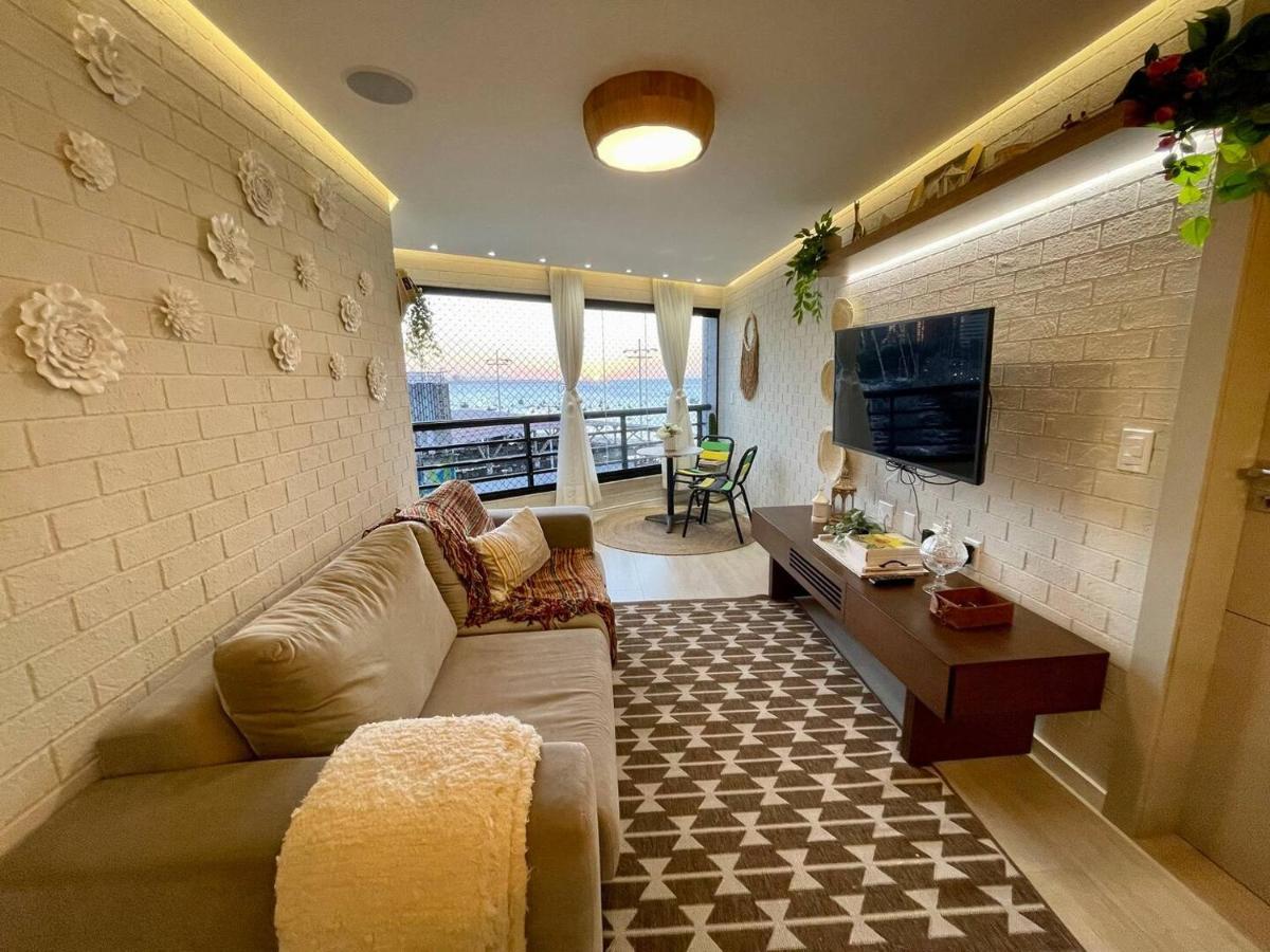 Apartamento Flat Luxuoso Alto Padrao Frente Mar Com 2 No Iate Plaza *