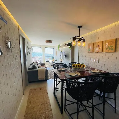 Flat Luxuoso Alto Padrao Frente Mar Com 2 No Iate Plaza Fortaleza (Ceara)